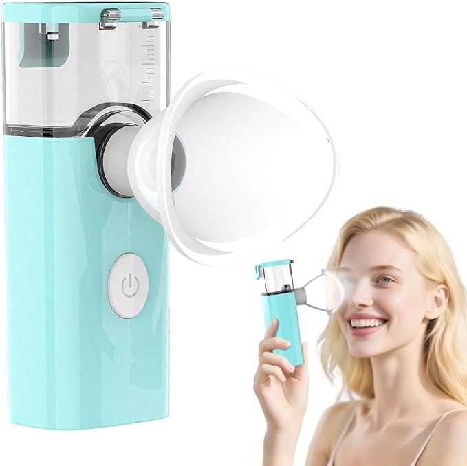 2-in-1 Nano Face & Eye Mister, USB Rechargeable Cool Mist Sprayer for Eyelash Extensions, Makeup Setting & Skin Hydration – Portable Handheld with Visual Water Tank-15