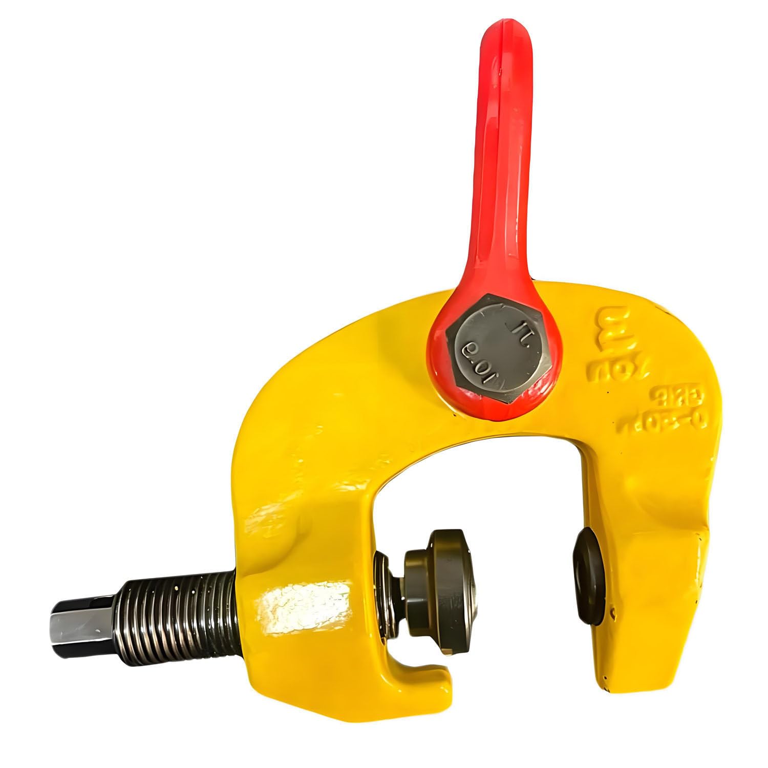AiODiO Heavy Duty Plate Hoist Clamp, 1.5T 3T Plate Hoist Clamp, Wear Withstand Clamping Jaw, Ideal for Workshop Construction Steel Handling 1.5t
