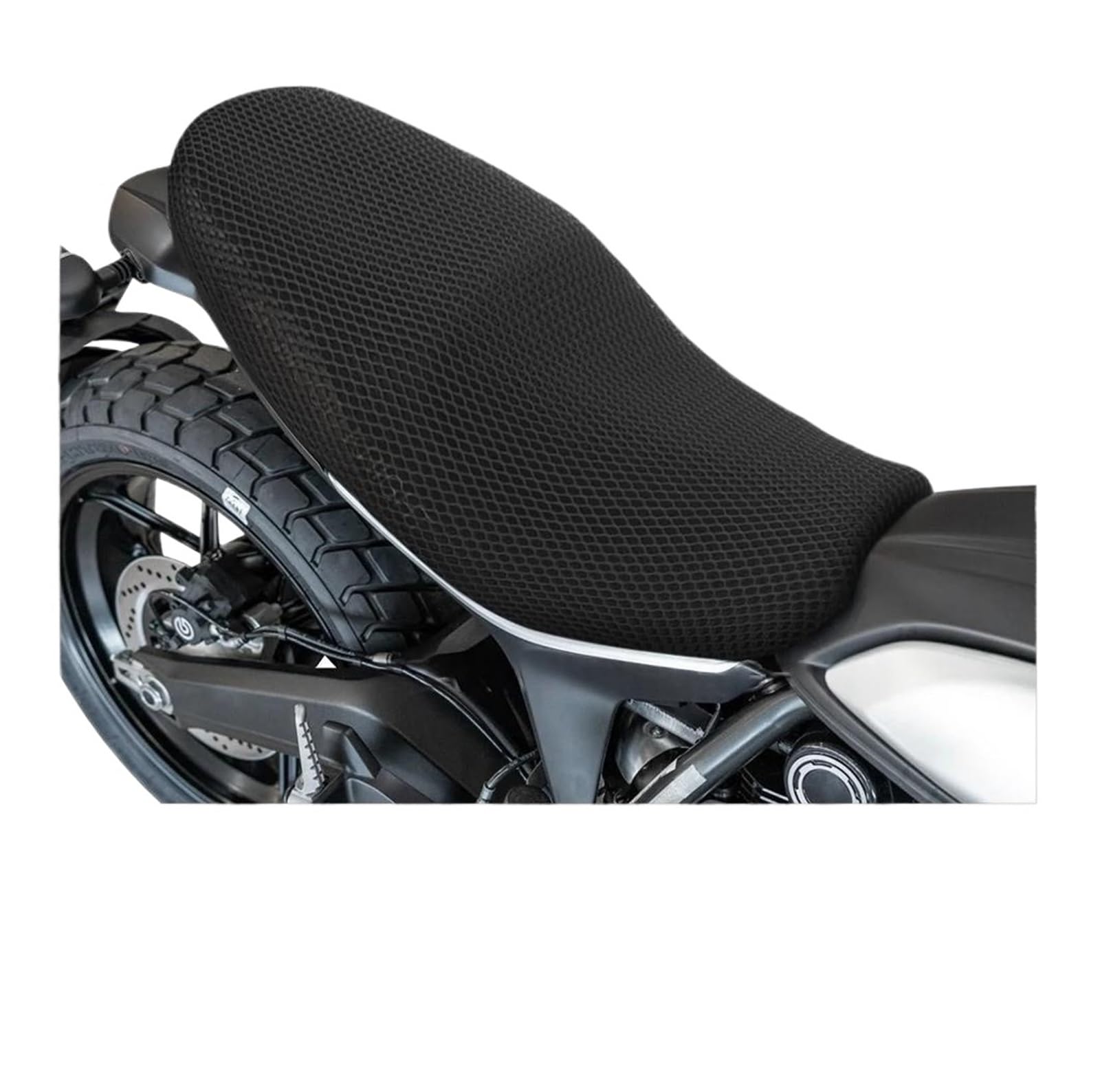 Coprisella Per Duc&ati Scrambler 800 Cuscino Coprisedile | Per Duc&ati Scrambler 800 Scrambler800 Tessuto Di Nylon Sella Coprisedile Moto Protezione Fodere Cuscini