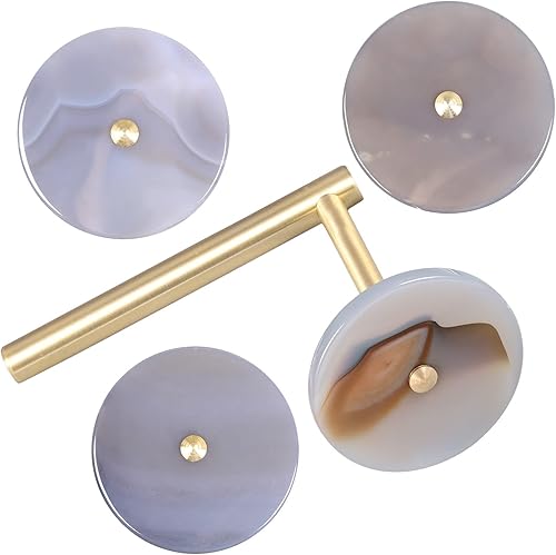 Miniatura 4 de rockcloud 2 soportes de cortina en forma de L de ágata para pared, alzapaños de cortina para cortinas, ganchos montados en la pared para decoración