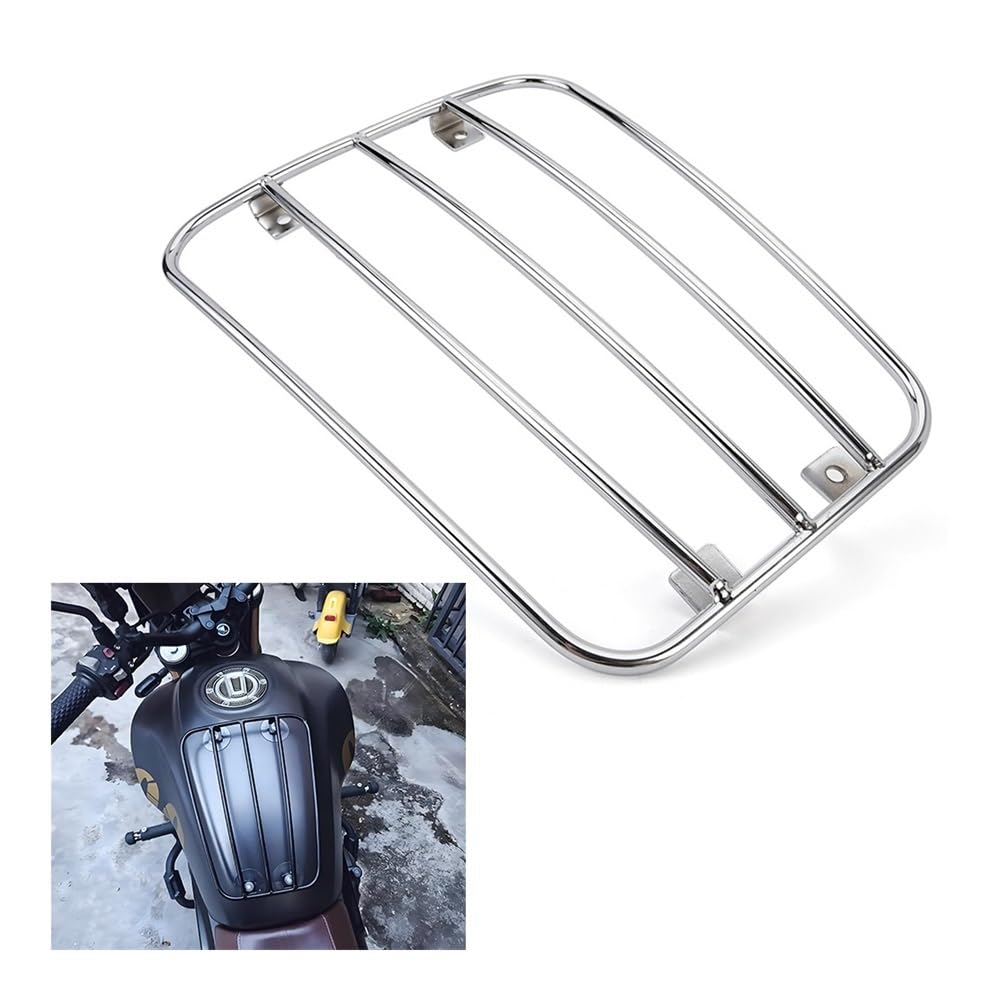 Bagages Support arrière Porte-Bagages Arrière De Moto, Pièce Modifiée en Acier, 24.3cm X 19