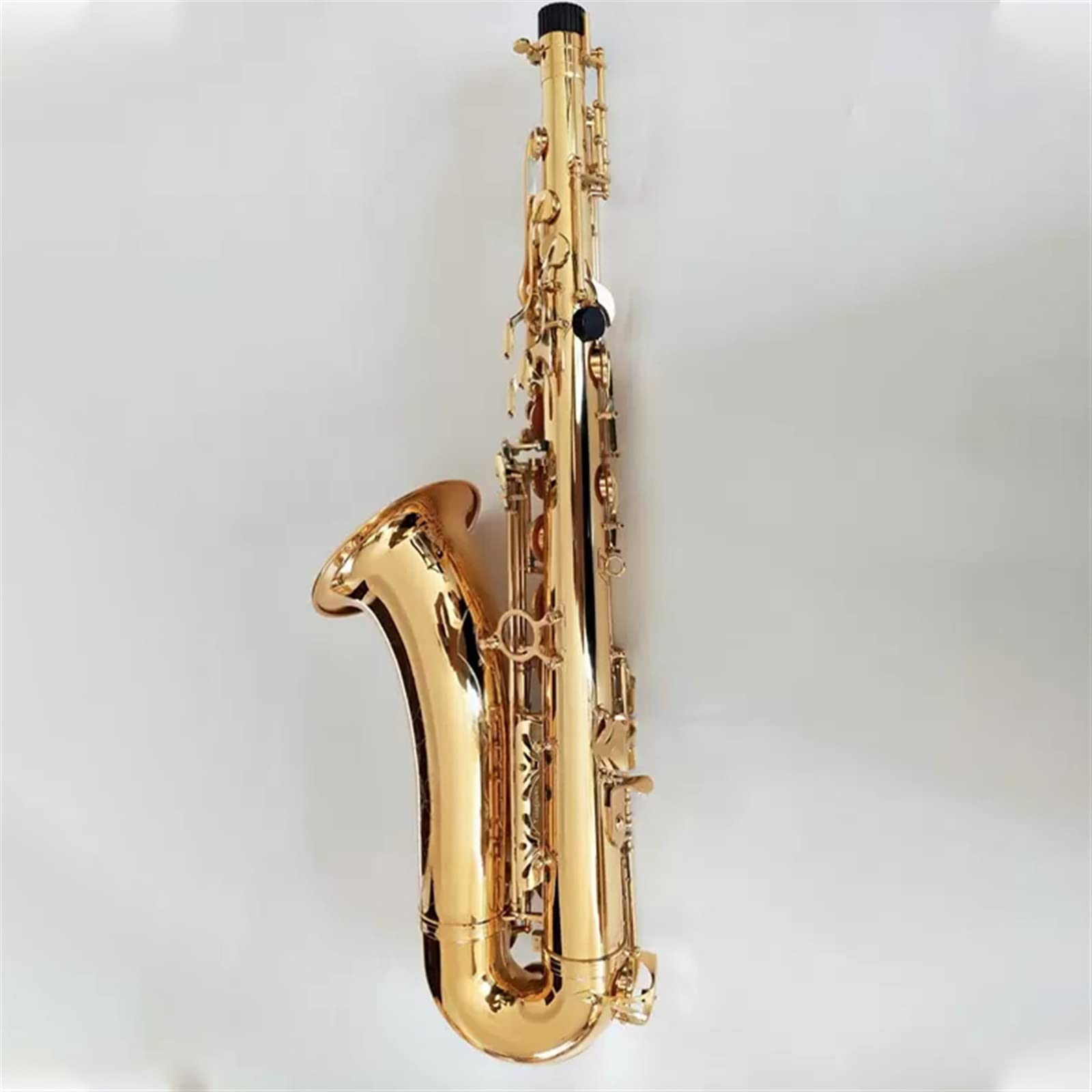 Saxofones B-Tune Saxofón Tenor Profesional Latón Chapado En Oro Tono De Grado Profesional Sax