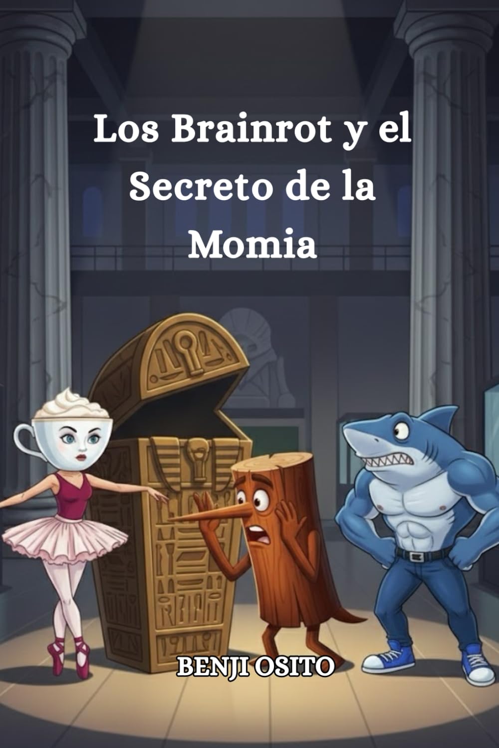 Los Brainrot y el Secreto de la Momia: Una historia de detectives y misterios en el museo con los famosos brainrots