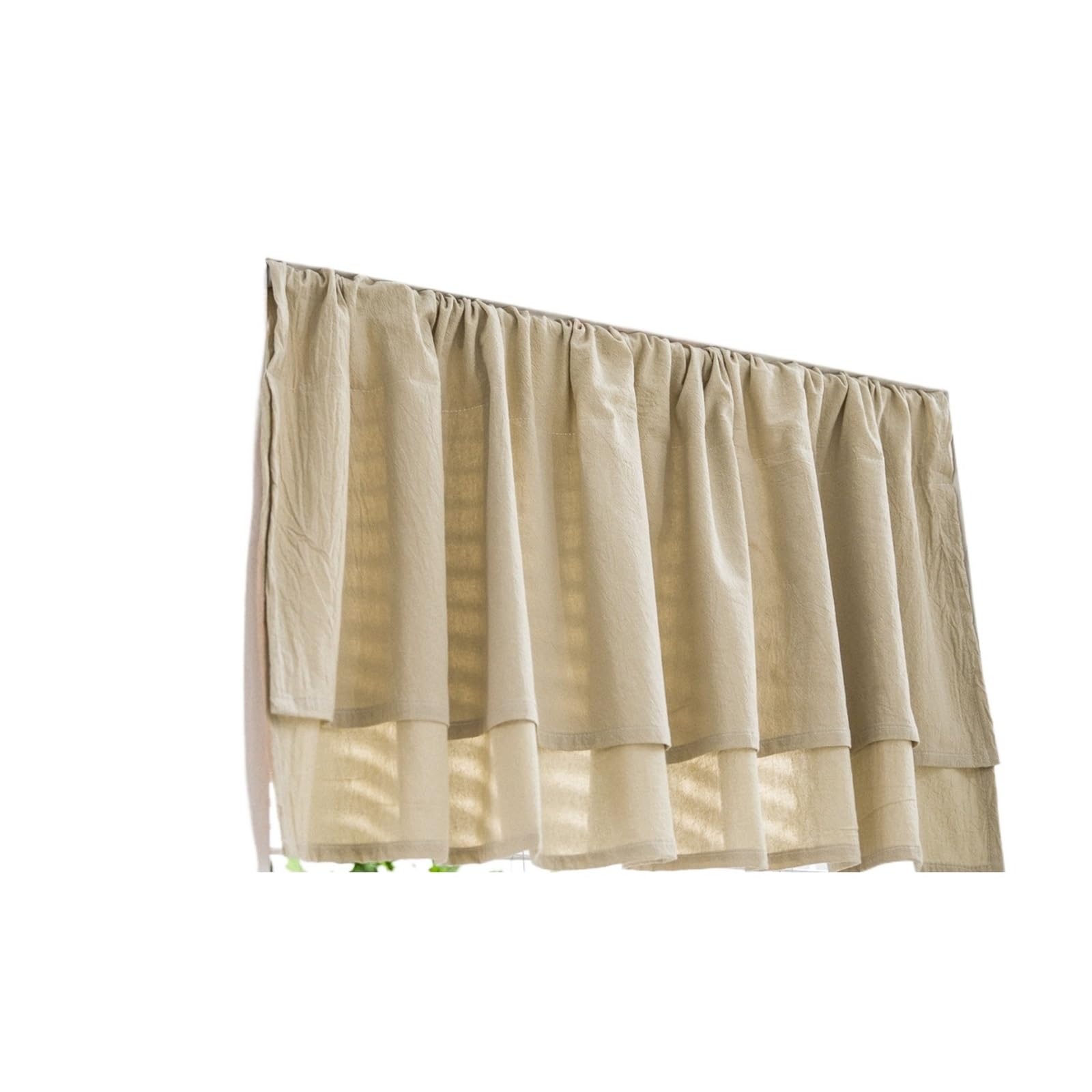 XIUsheUA Cafe Tier Curtains Farmhouse Short Curtain