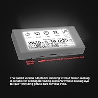 Vista 8 de Mini lector de libros electrónicos con pantalla de tinta de 2.66 pulgadas, dispositivos lectores electrónicos para visualizar archivos TXT y EPUB