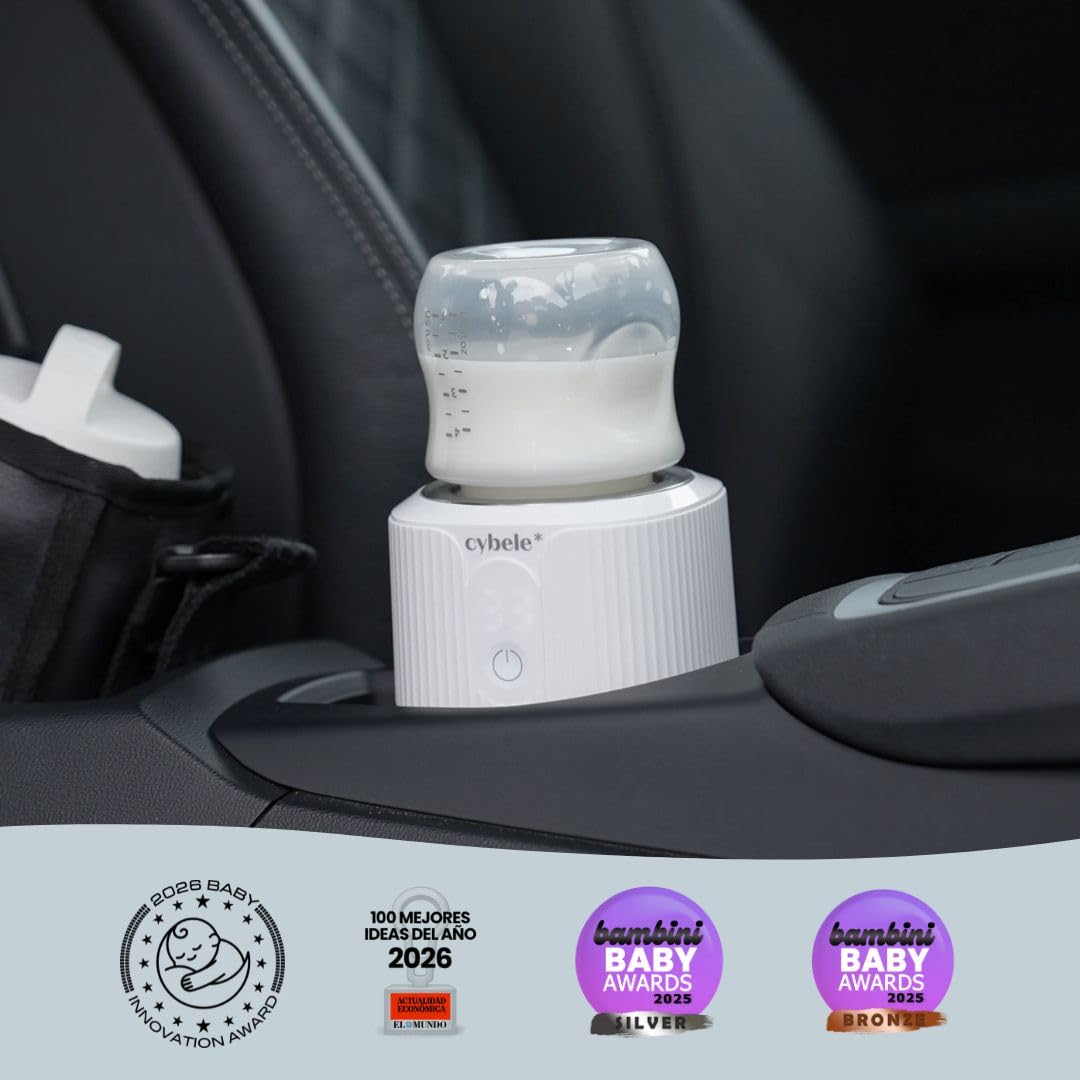 Stellar Calientabiberones Portátil Compatible con Dr. Brown's y Suavinex