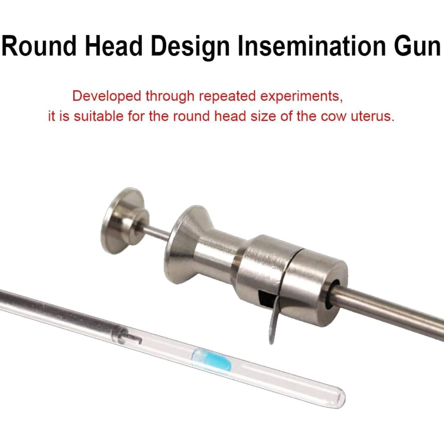 Pistolet do sztucznej inseminacji, pistolet do wizualnej inseminacji, pistolet do wizualnej sztucznej inseminacji z obrotowym ekranem, idealny dla świń/owiec/psów/krów