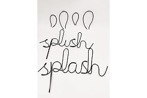 Splish Splash Bathroom Wall Decor: A Splash of Humor for Your Bathroom
