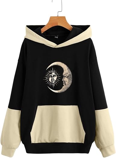 Stitching Hoodie Sweatshirt 