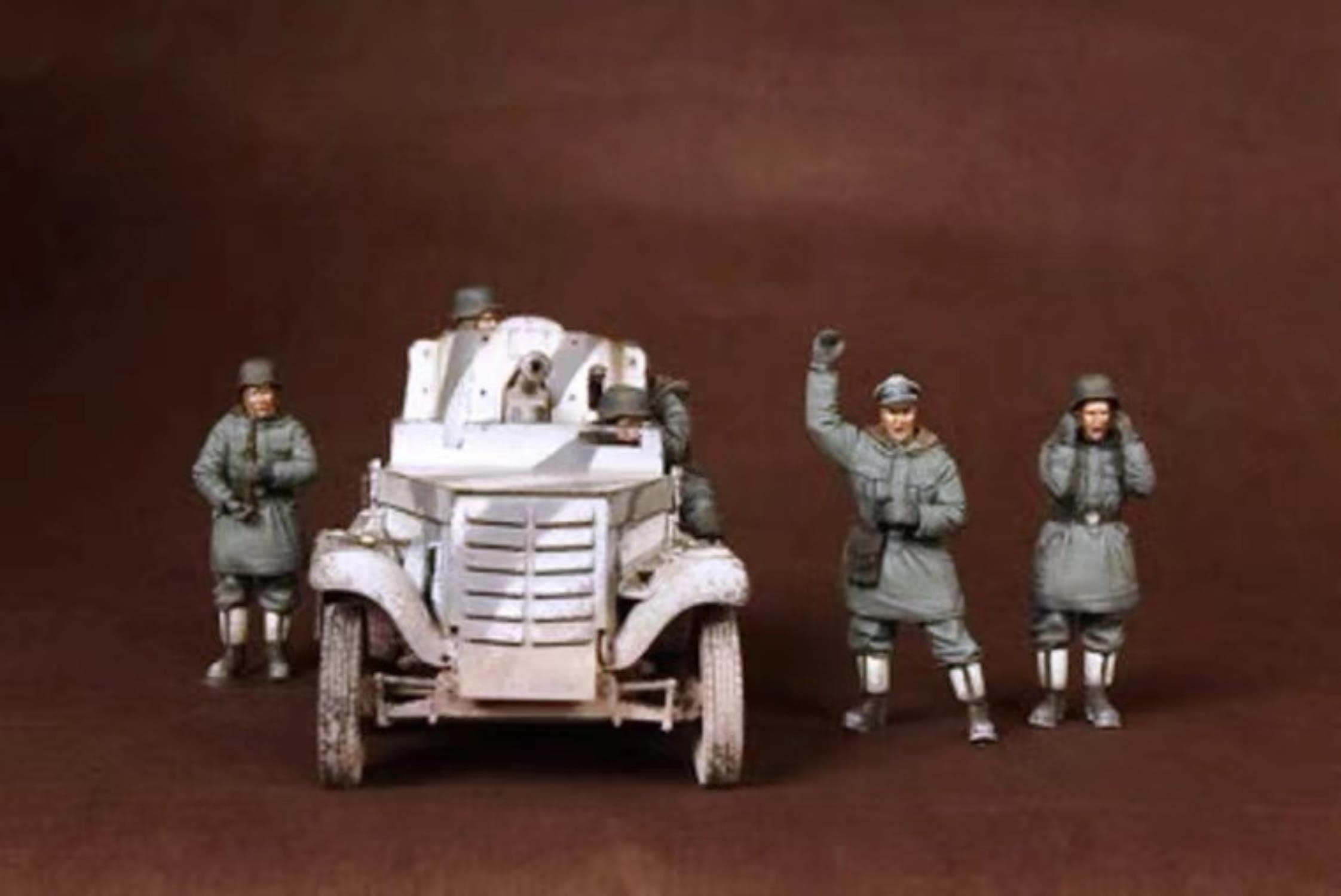 1/35 Harzfigur Modellbausätze GK 5 Figur gepanzerte Fahrzeuge sind Nicht im Lieferumfang enthalten. Unmontierter und unbemalter Bausatz 129