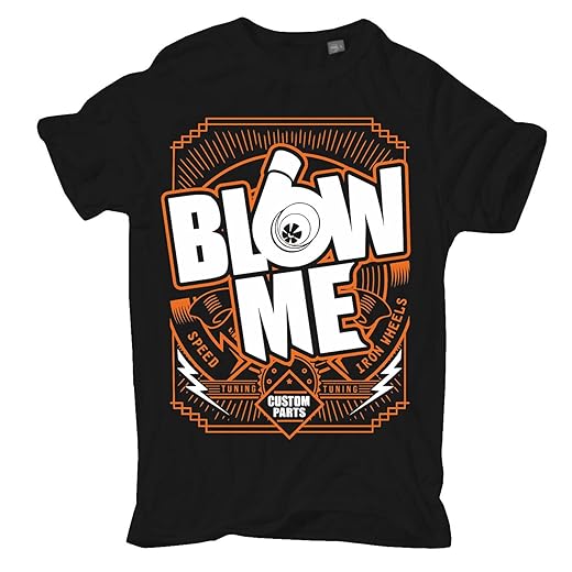 Herren T-Shirt Blow Me Größe S - 5XL
