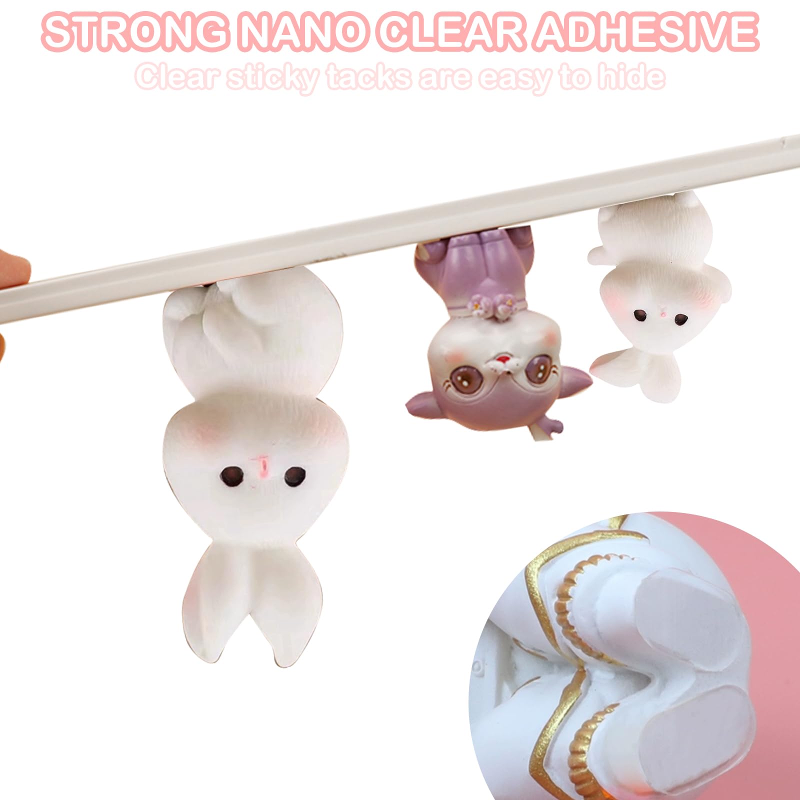 Mastic Transparent Amovible Double Face, Bricolage, Largement Utilisé