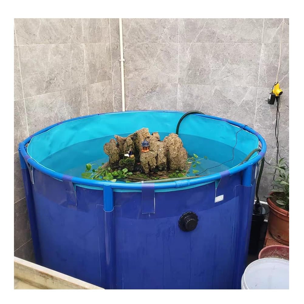 Pvc Water Sto Tank4x1.2m Stagno per Koi/dOutdoorPondWaterproof Liner Ideale per Cortile Rium e Giardino Uso