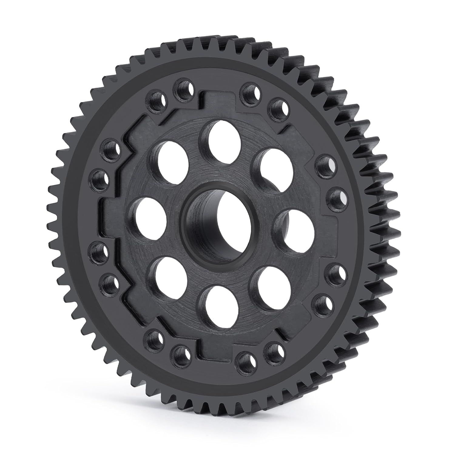 Medium Carbon Steel Spur Gear (61T/M0.8/32P) Main Gear for Arrma 1/10 Gorgon 4X2 Mega 550 Brushed Monster Truck RTR-ARA3230 RC Car Upgrade Parts