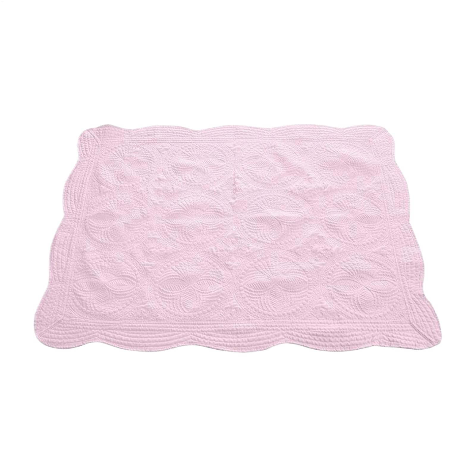 Toddler Blanket | Quilted Embossed Infant Blanket, Machine Washable, Portable, for Stroller and Travel
