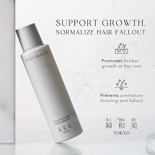 Miniatura 2 de Kiwabi Root Beauté - Suero para el crecimiento del cabello  Suero ligero para el crecimiento del cabello para hombres y mujeres  Ayuda a prevenir la