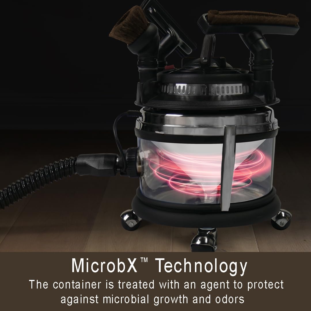 Filter Queen Filter Queen Majestic Surface Cleaner, Bronze, Canister Vacuum with Bagless Cyclonic Action, The Ultimate All-in-One Cleaning Machine in use