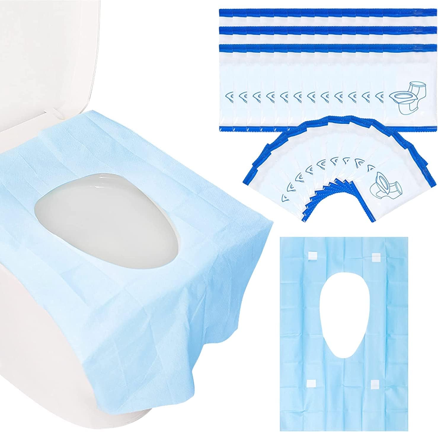 Toilet Seat Cover Disposable Potty Seat Covers Waterproof Toilet Seat