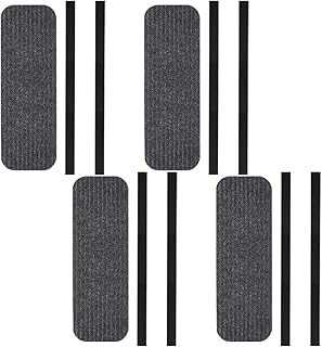 Angoily 4 Pçs Capas De Degrau Rv Tapete Degrau De Escada Envoltório Profundo Ao Redor Do Degrau De Campista Tapetes De Escada Raio Tapete Para Viagem Ao Ar Livre Acessórios De Campista Rv