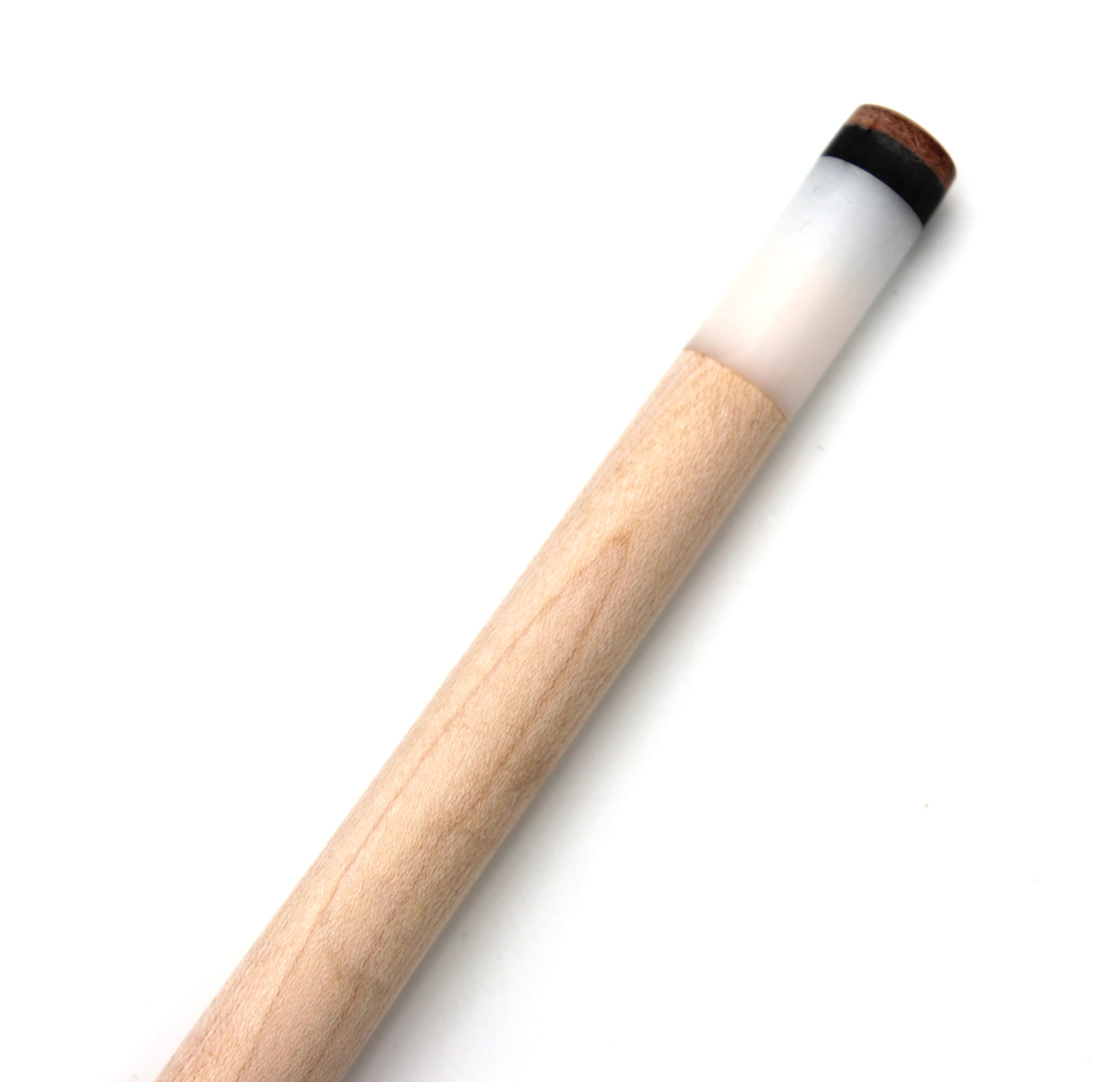 2X Billard Pool Queue Cue Kö Excalibur einteilig, Ahornholz, Braun, 102cm - 145cm, 12mm Schraubleder