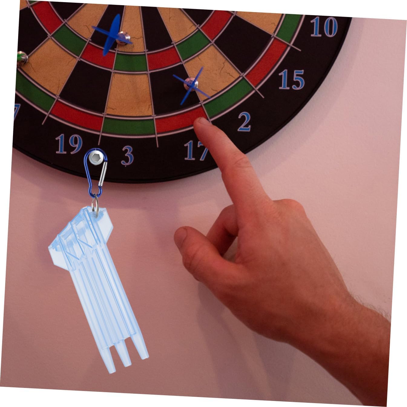 1set Dartboard Storage Cover Dart Holder Lightweight Box Organizer Hardshell Carrying Case