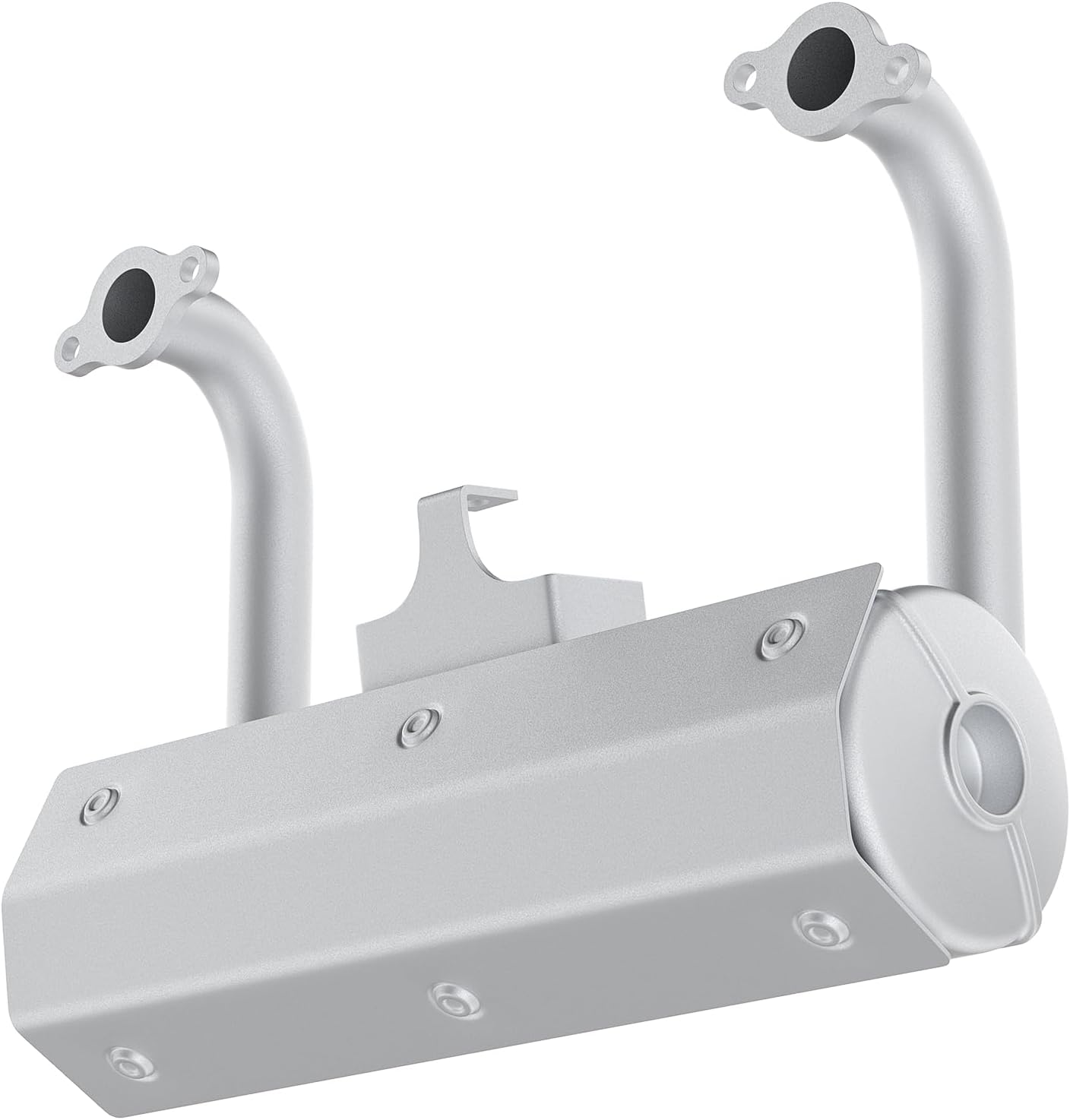 MUF0626 Muffler For Briggs & Stratton Vertical V-Twin Catalytic Combustion Muffler MUF0626 RH Filter Side