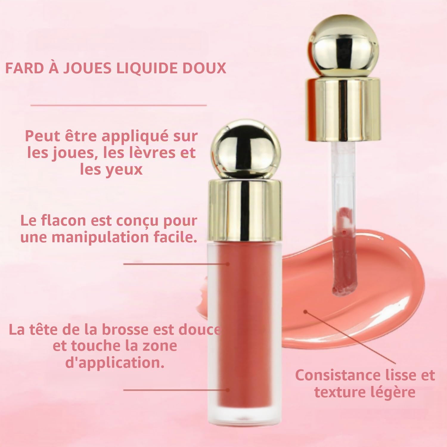 Rare Beauty Blush – Long-lasting matte blush, gentle on the skin and lightweight, for everyday wear (HOPE)
