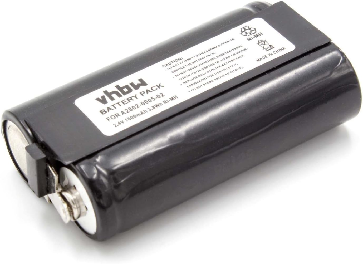 vhbw1600mAh (2.4V) for Psion Teklogix Workabout MX Series, Workabout RF Series, Workabout Series replaces A2802-0005-02, A2802005204.