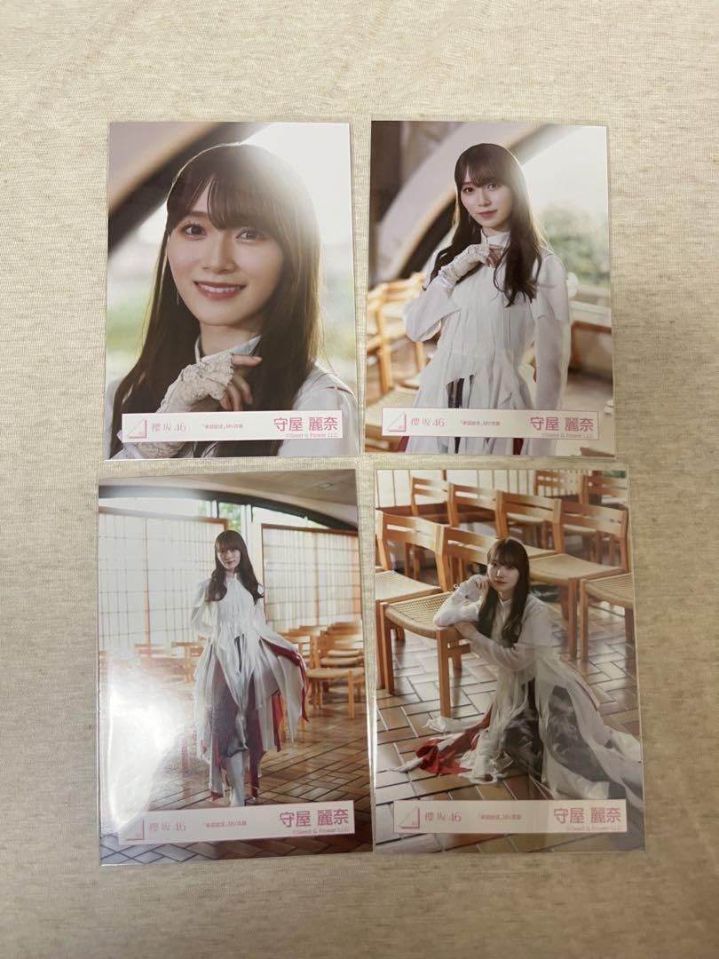 Amazon.co.jp: 櫻坂46 守屋麗奈 生写真 承認欲求 コンプ : Toys