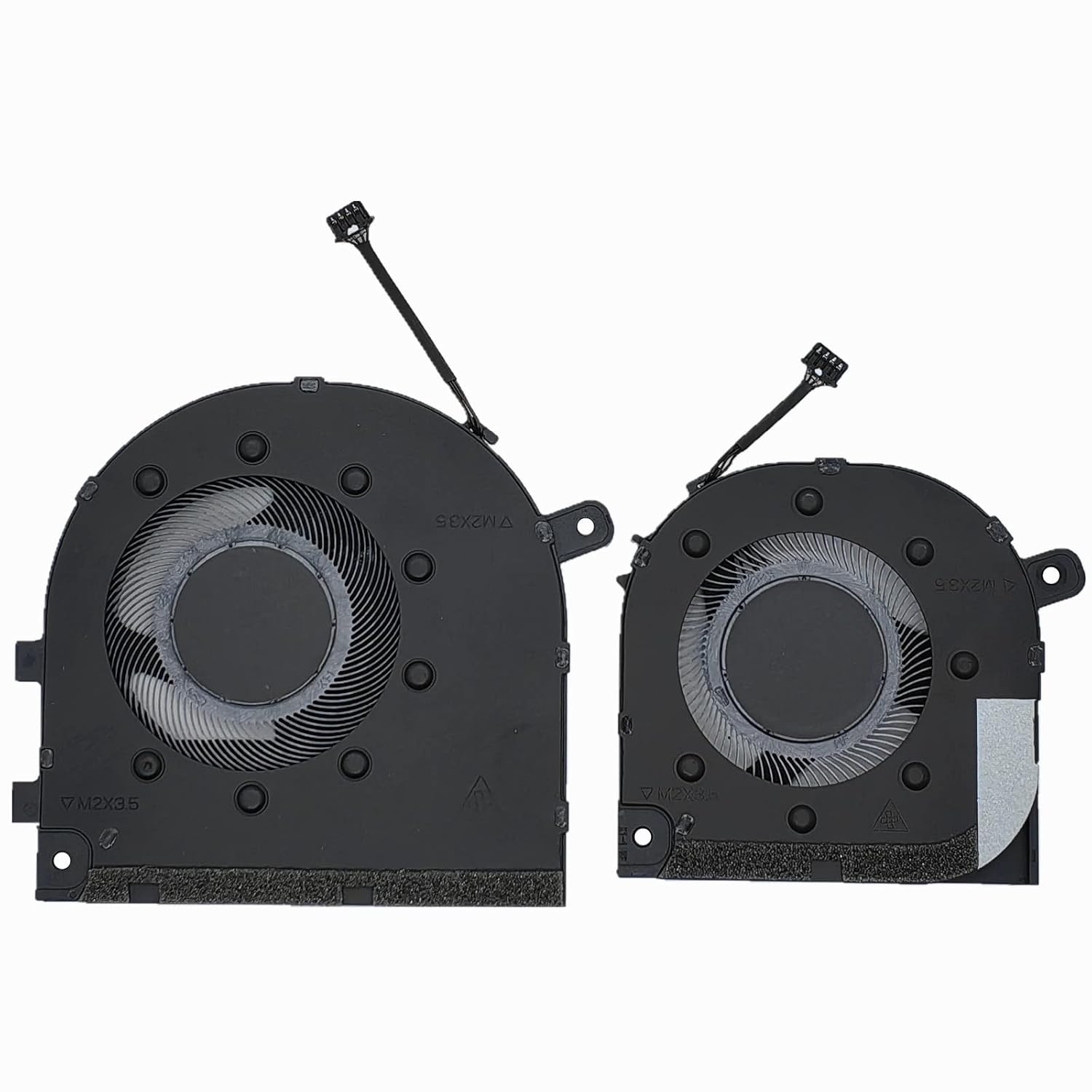 Replacement New CPU+GPU Cooling Fan for HP Envy X360 15-EY TPN-C157 EG50060S1-C610-S9A N09634-001 DC280011TS0SUO3 EG50040S1-CT00-S9A N09635-001 DC280011US0SUO3 DC5V 2.50W