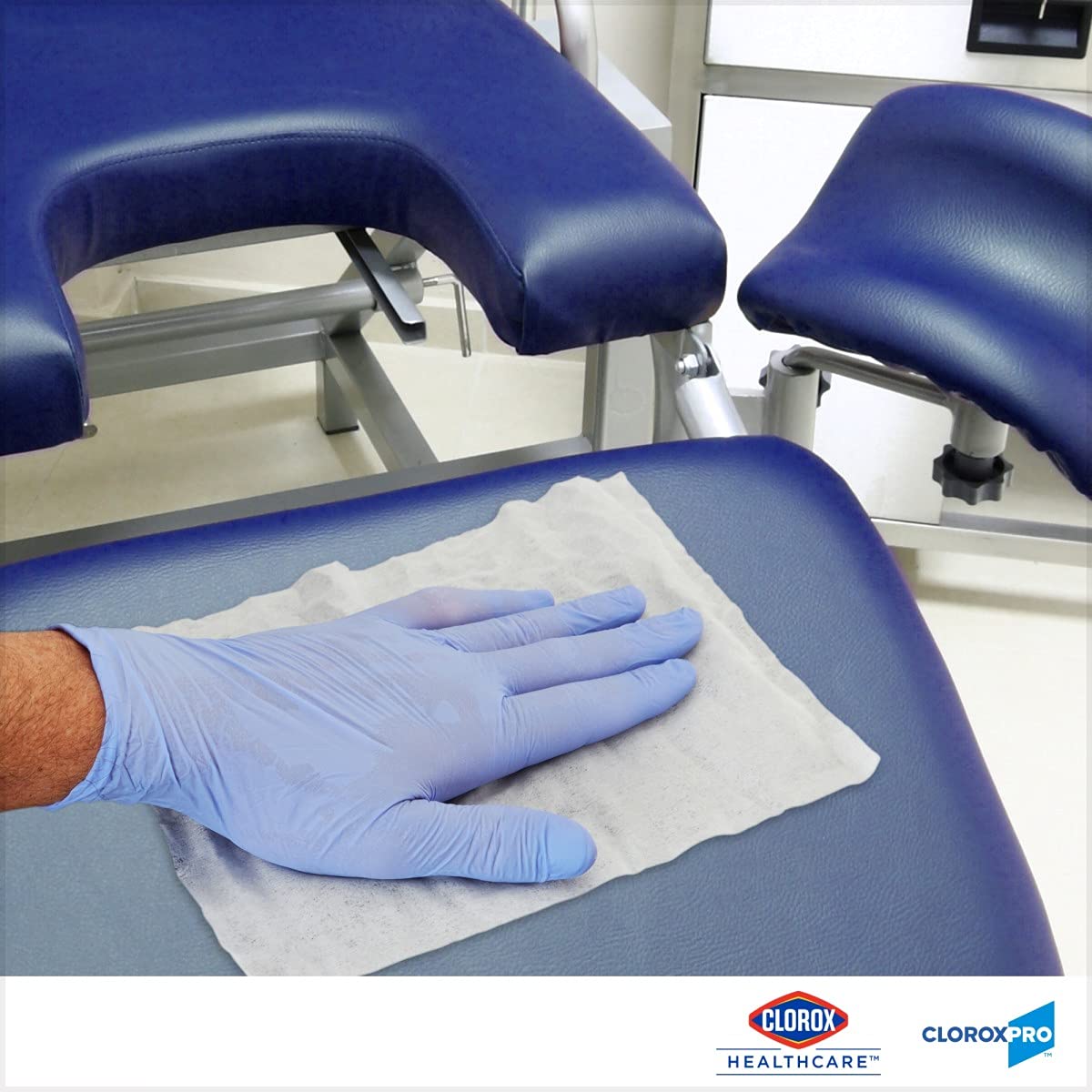 Clorox Healthcare Bleach Germicidal Wipes, 150 Count Canister (30577): Industrial & Scientific