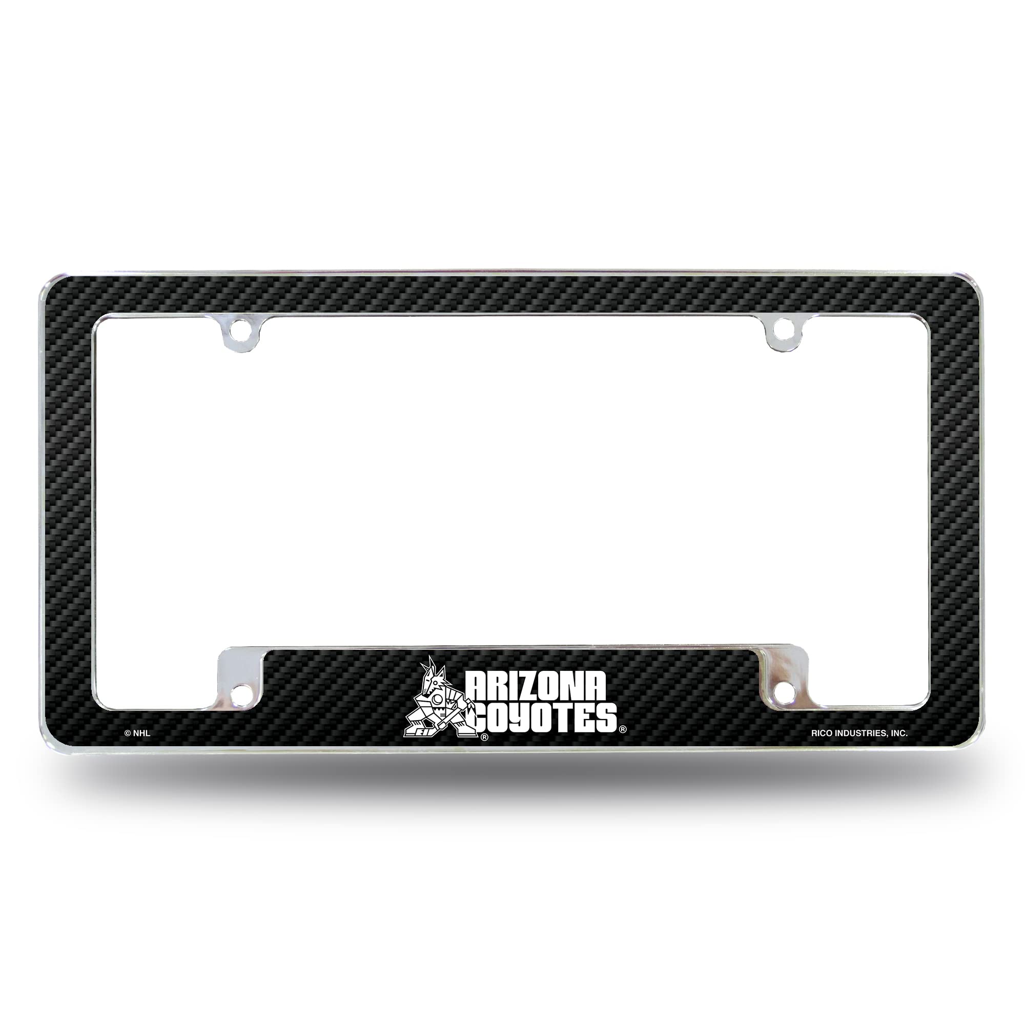 Rico Industries Chrome License Plate Frame