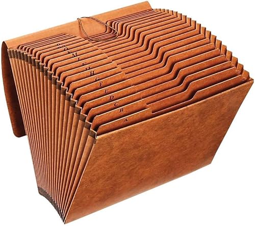 Staples 595372 Archivos expandibles de servicio pesado tamaño carta A-Z índice con solapa cada uno