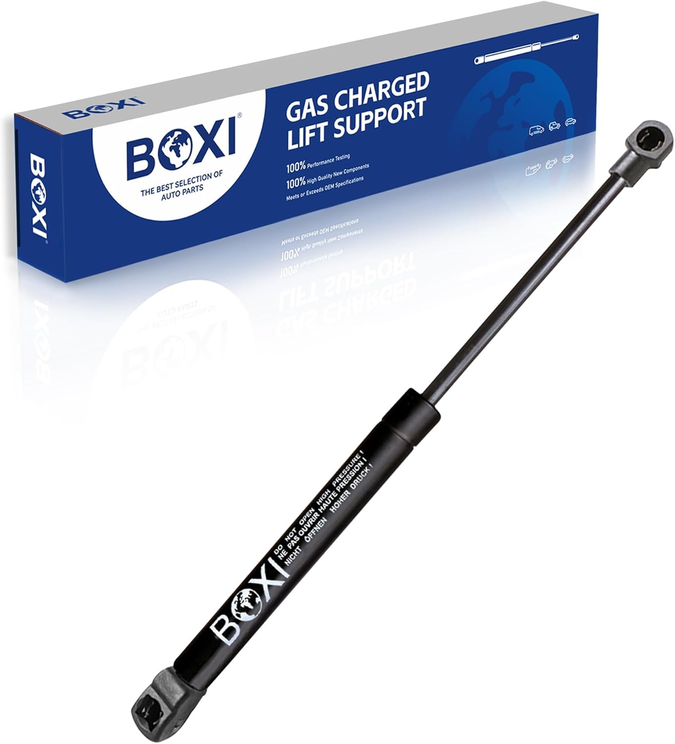 BOXI Qty(1) Front Hood Lift Support strut Shock Gas strut Shock Spring for VW Cabrio 1998 1999 2000 2001 2002 / Golf 1998 1999 2000 2001 2002 2003 2004 2005 / Jetta 1999-2005 | Replaces 4346 SG301037