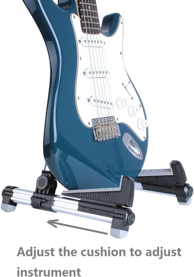 Stable and Durable Alumium Alloy A Frame Universal Folding Acoustic, Silver