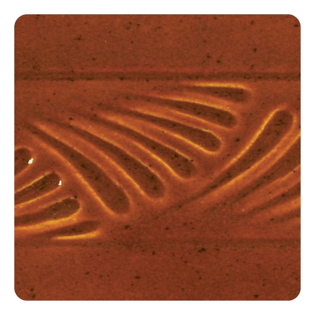 Potter's Choice Cone 5-6 Glaze Deep Sienna Speckle PC-52