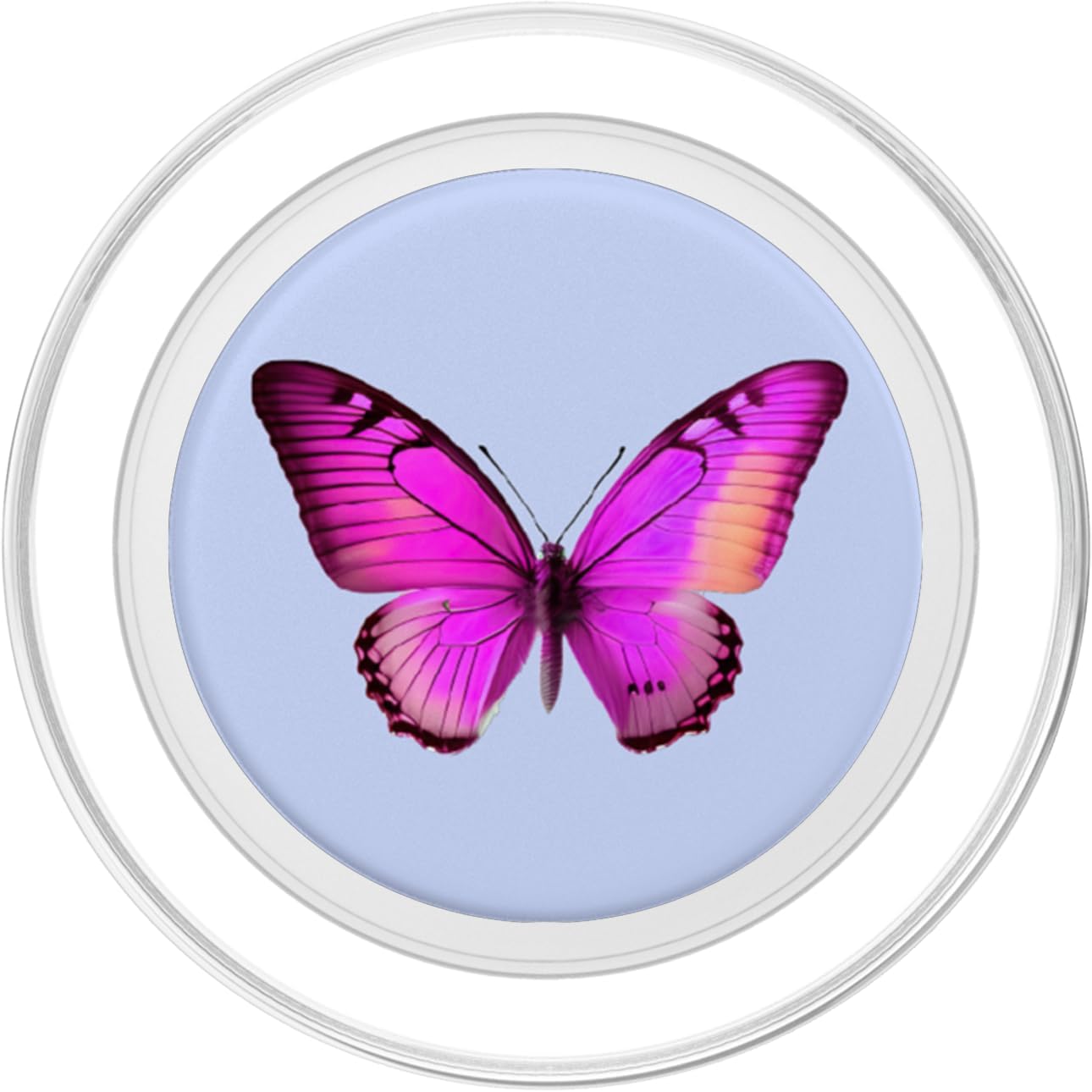 PopSockets Butterfly Phone Grip - Magenta Flutterfly PopSockets PopGrip for MagSafe