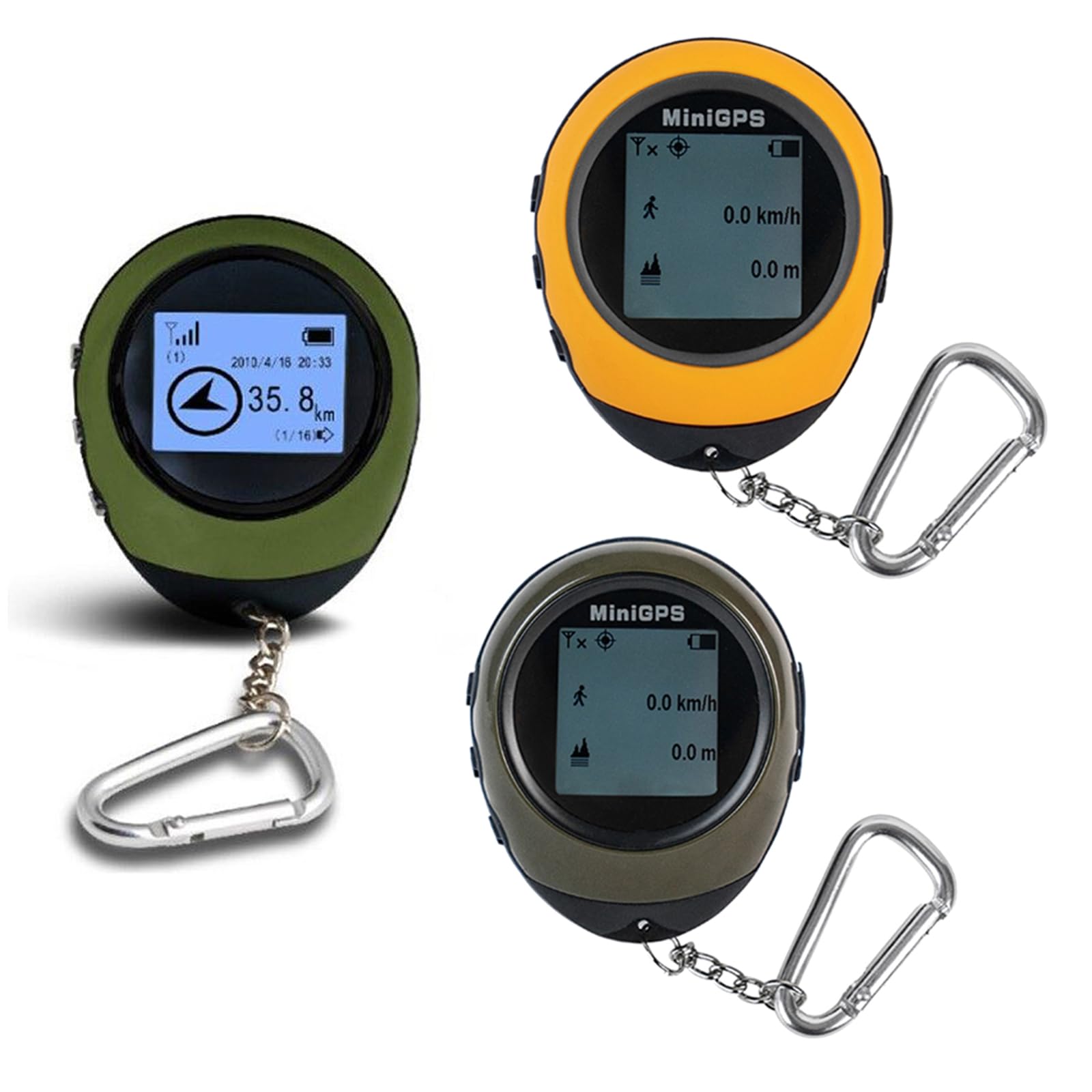 Rastreador portátil recargable para escalar, senderismo, turismo, localizador de navegación, receptor de navegación