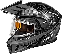 Vista 7 de Castle X CX950 V2 - Casco eléctrico modular para nieve (negro mate, grande)