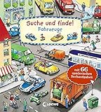 Suche und finde! - Fahrzeuge: mit 66 spielerischen Aufgaben. Kindgerechte Suchaufgaben und Wimmelbildern für die Förderung der Konzentrationsfähigkeit. Ab 2 Jahre