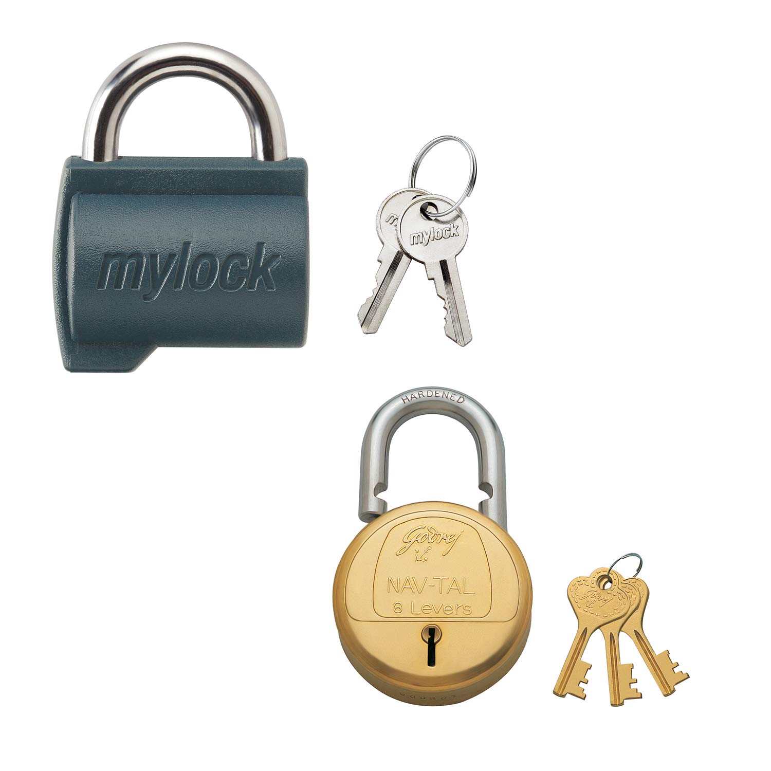 Godrej Locks MyLock Candy Baggage Lock with Navtal Deluxe 8 Levers