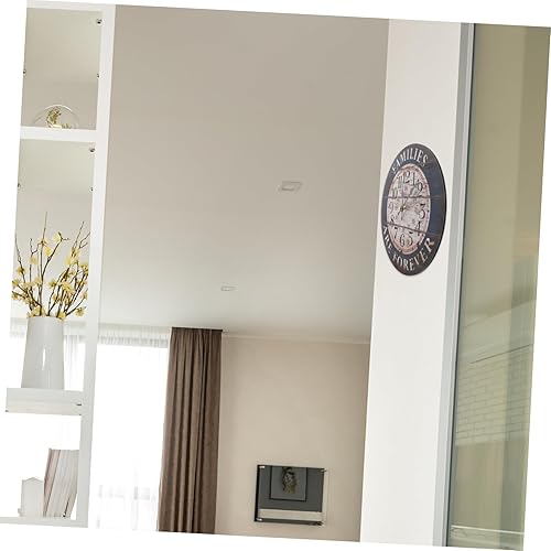 Miniatura 7 de Retro Arabic Numeral Wall Clock Black Silent Non-Ticking Decorative Hanging Clock for Home Living Bedroom Modern Simple Wall Decor