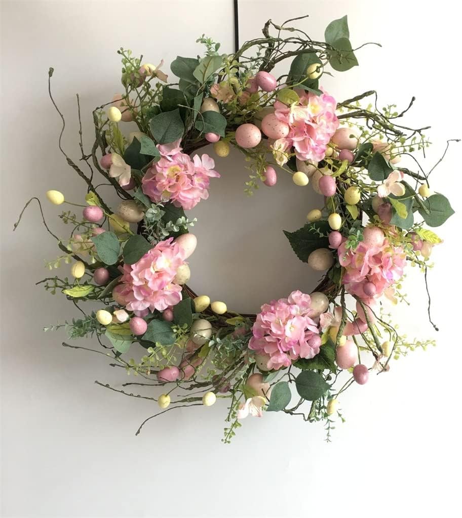 Wreath Hydrangea Door Decoration Pendant Mall Hotel Holiday