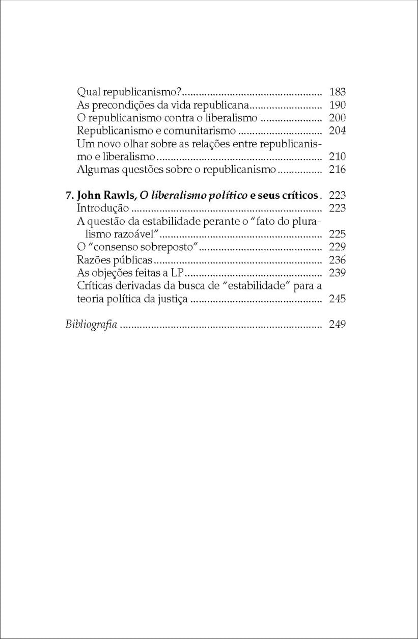 As Teorias Da Justiça Depois De Rawls. Um Breve Manual De Filosofia Politica (Em Portuguese do Brasil)