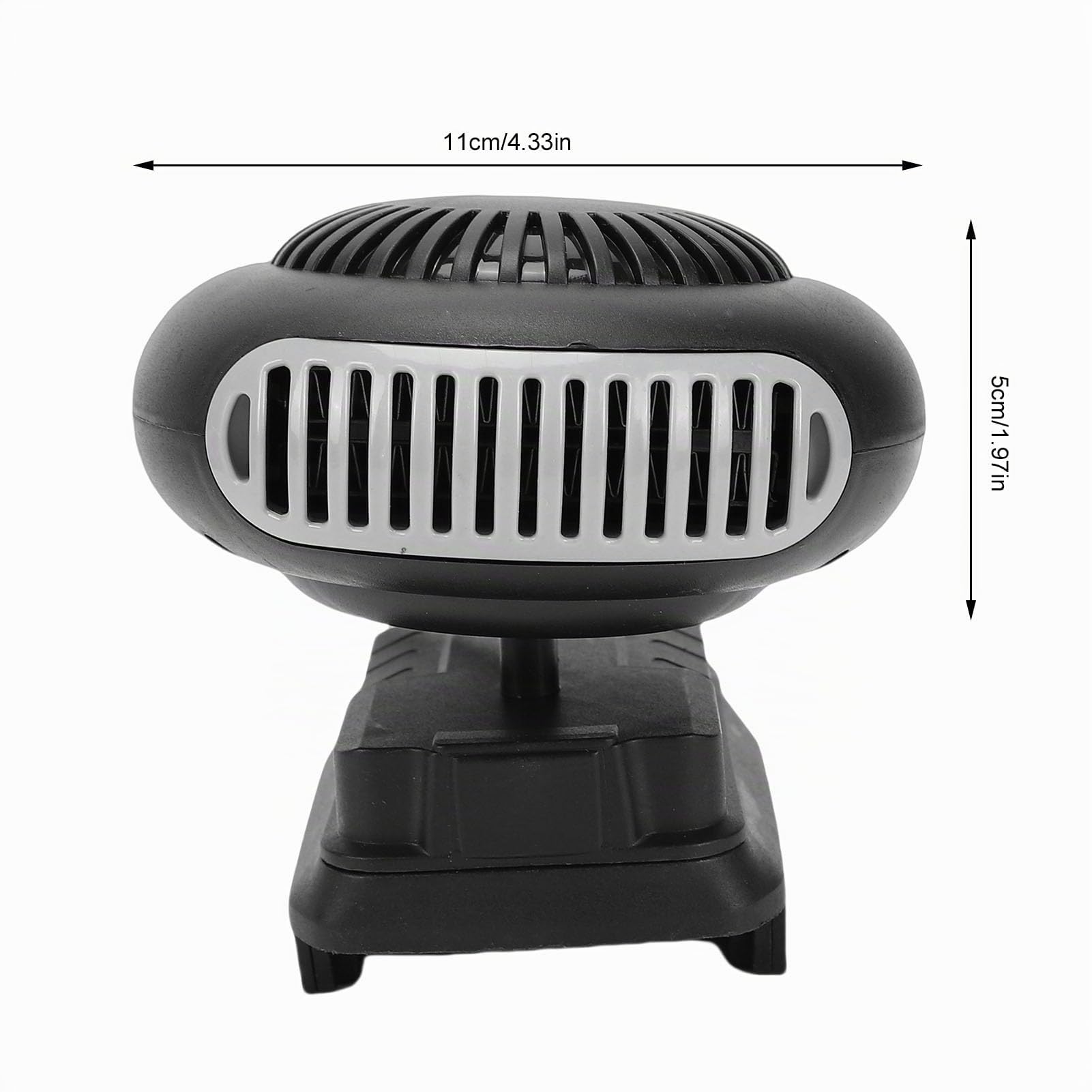 Fockety Calentador de Espacio Portátil con Batería, Descongelador de Ventana de Coche Recargable de 170 W con ángulo Ajustable, Calentador de Espacio Inalámbrico para Coches, Oficina