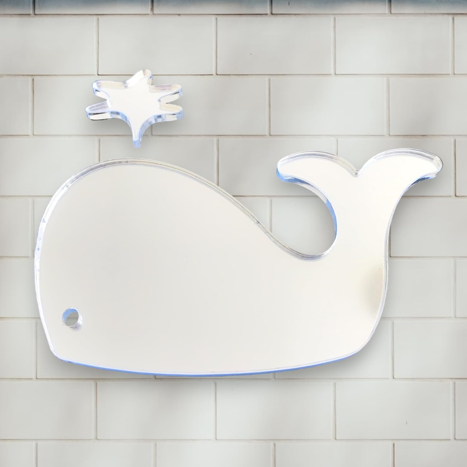 Super Cool Creations Spurting Whale Mirror 35cm x 16cm
