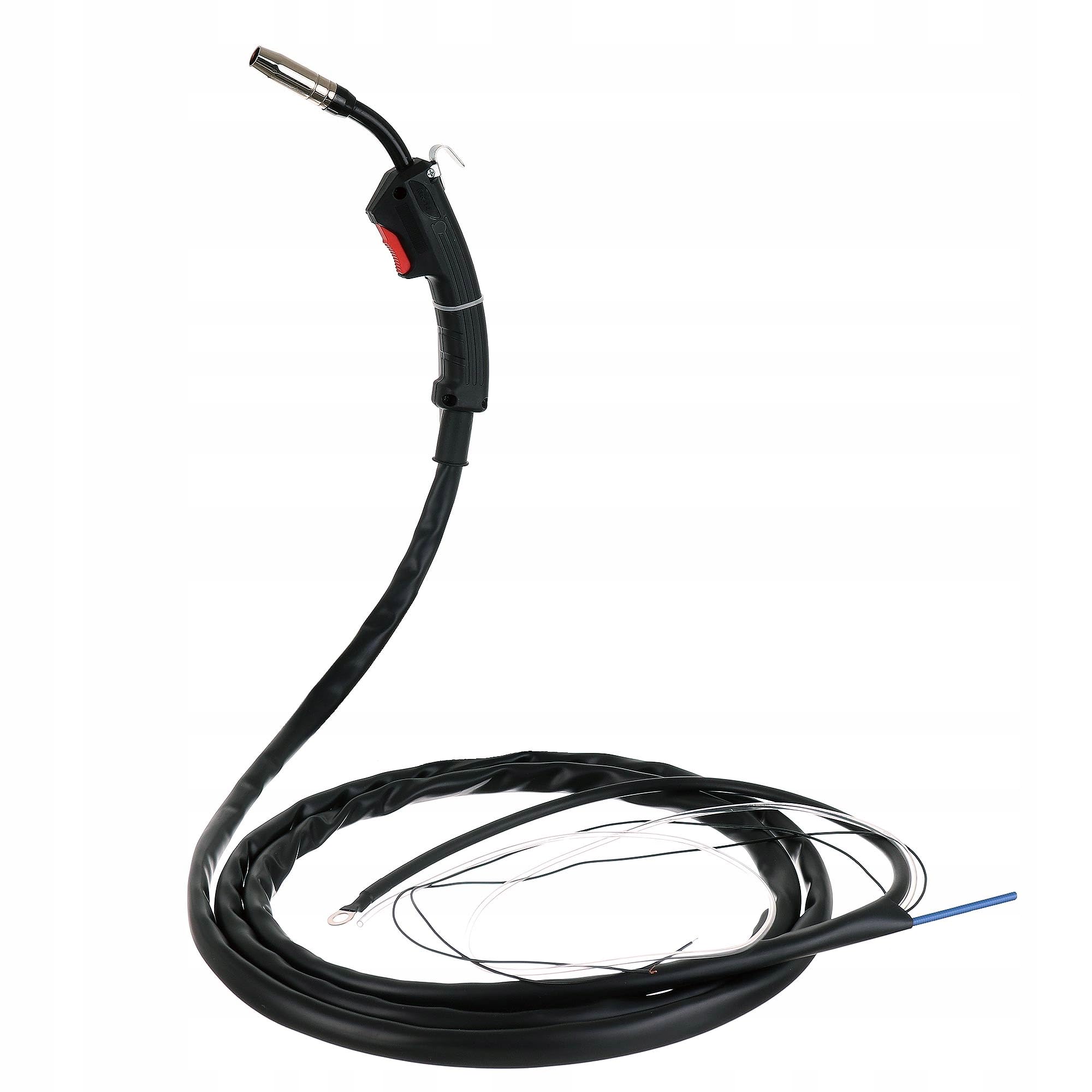 TC TECHNIC - Schweißbrenner MIG MAG - Kompatibel mit Einhell, kompatibel mit Telwin und mit anderen Marken - Stromader aus Kupfer - Stromdüse 0,8 mm - Gesamtlänge 3,5m – Arbeitslänge 3m