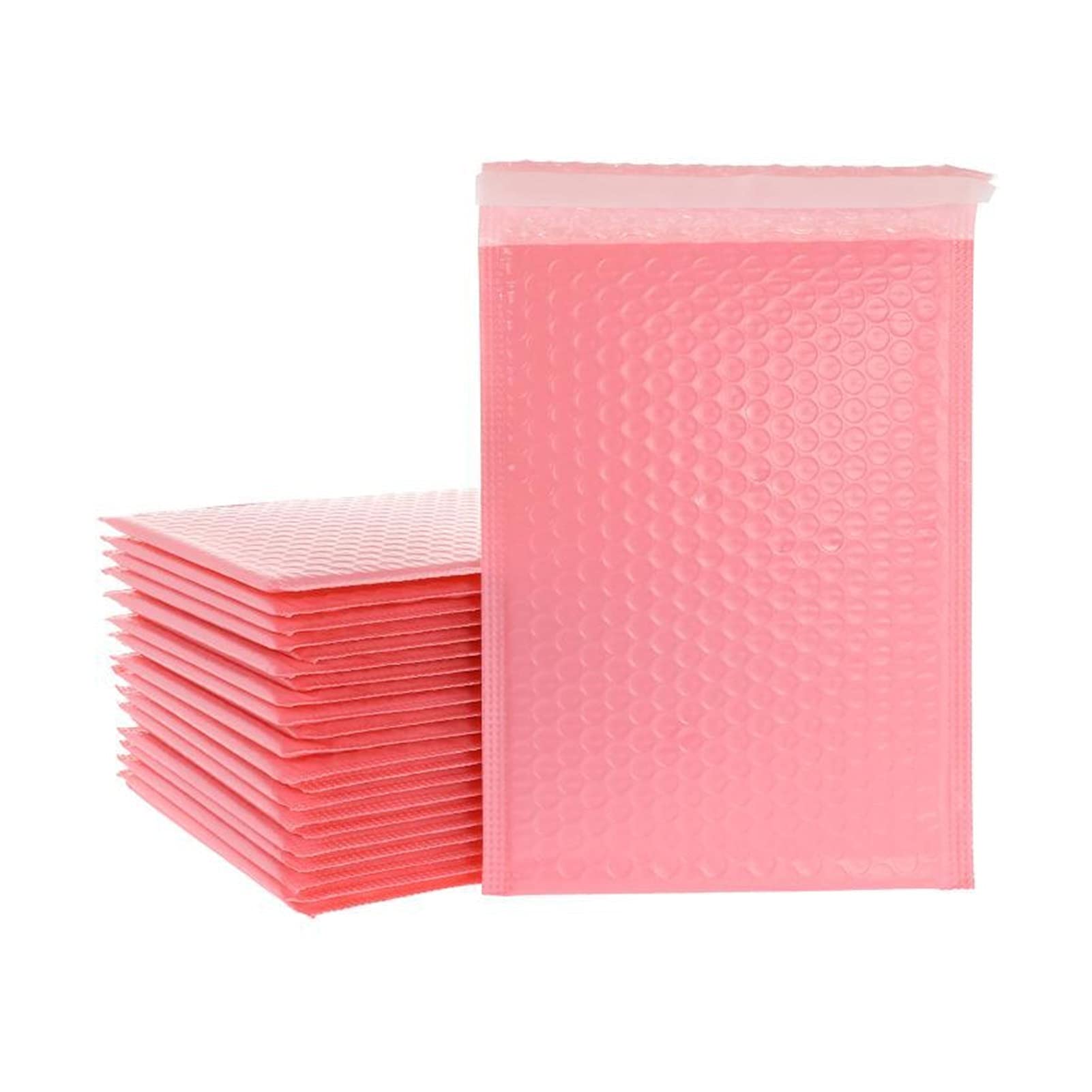 ZZSRJ Bolsa de Envolvente Acolchado con Envoltura de Burbujas de 100 Piezas Bolsa de Envolvente de Envolvente y revistas Envolvente Forrado de Sobres de Estilo autoestimado (Color : 13x15cm-100pcs)