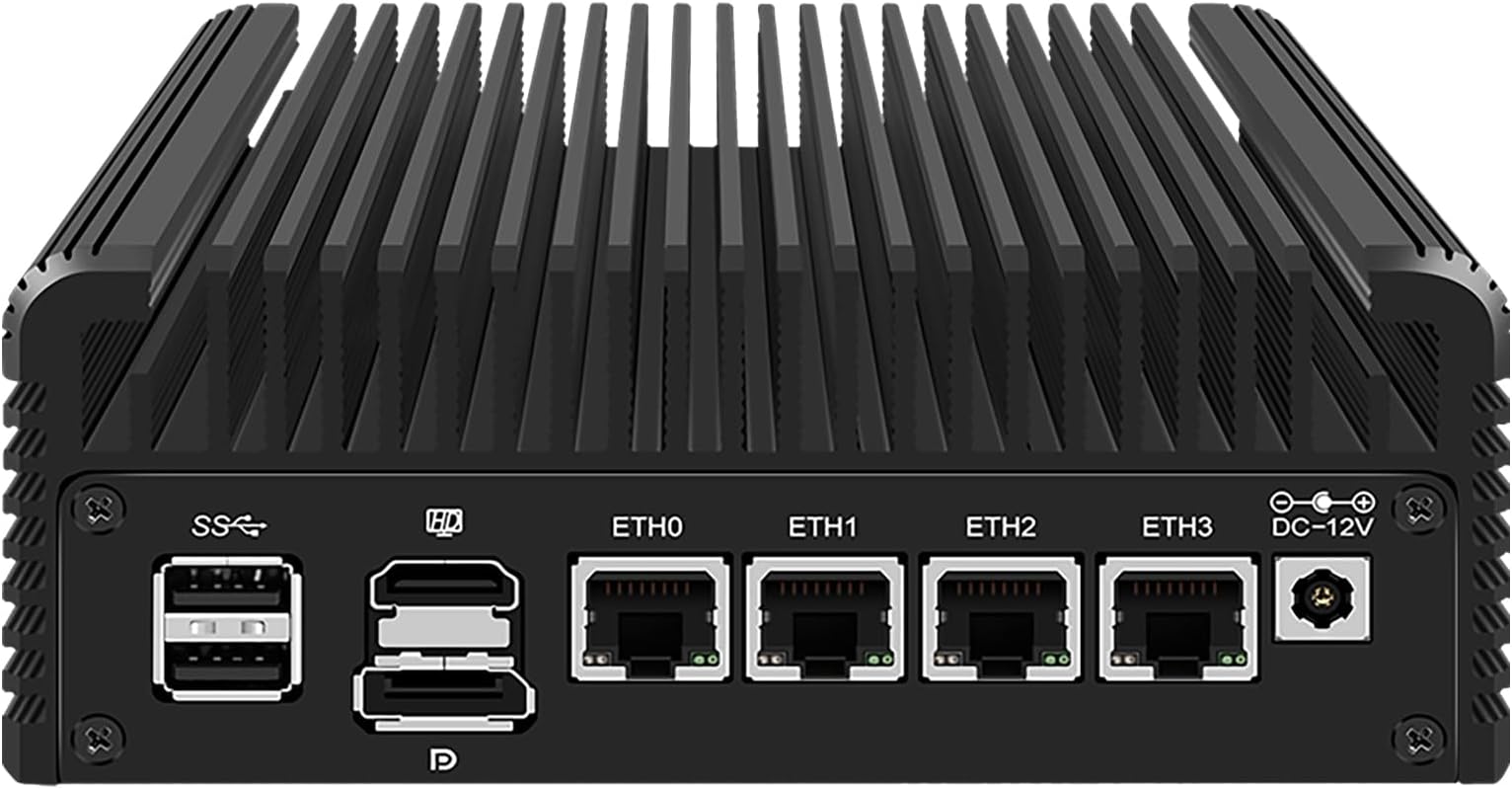 Amazon.com: Micro Firewall Appliance, 4 Intel 2.5GbE i226 LAN Ports ...