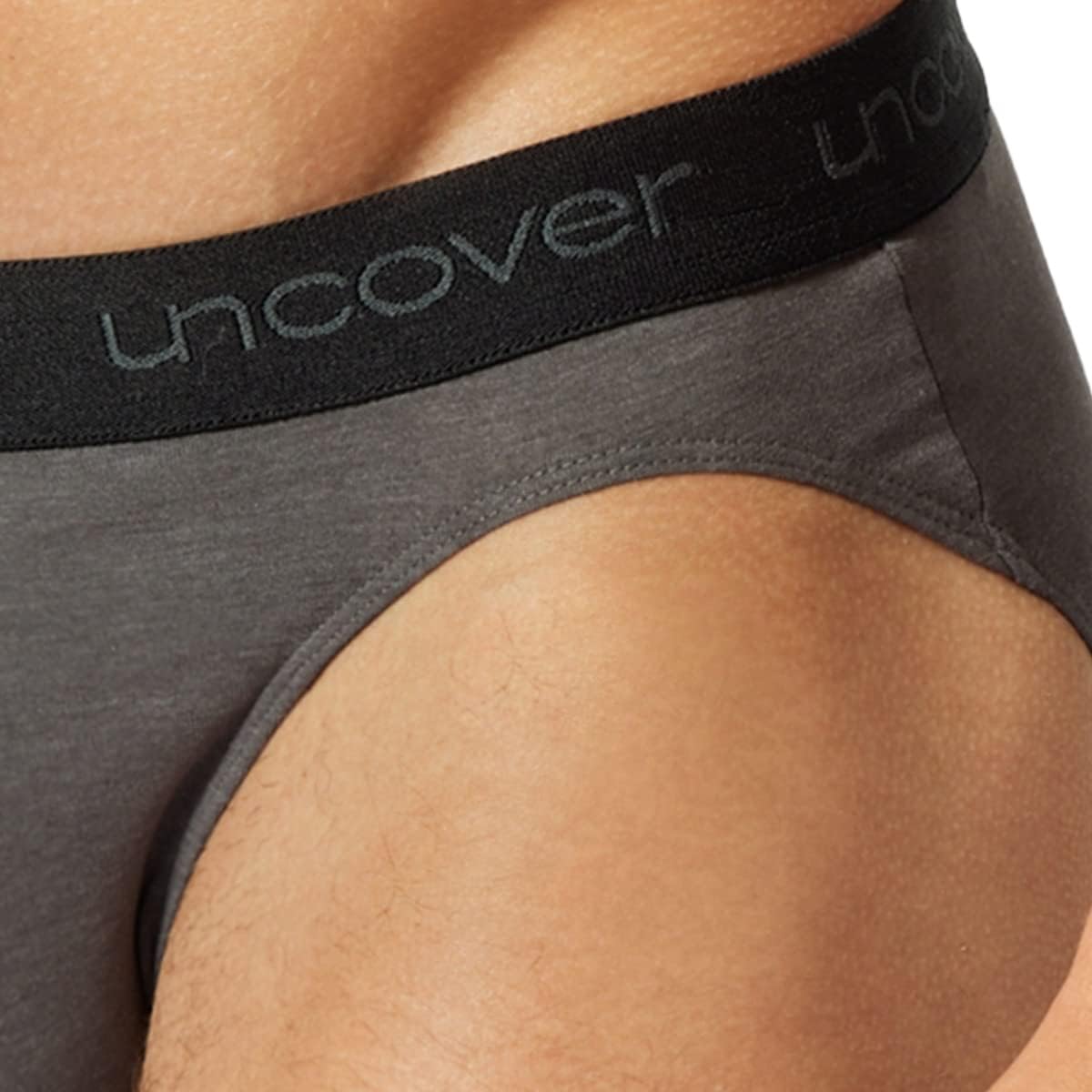Uncover By Schiesser Slips Hommes Basic Lot De 6 Noir / Gris